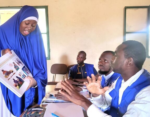 J-Matassa session in Niger.